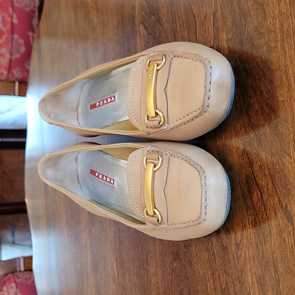 Prada Leather Loafers - Picture 2 of 12